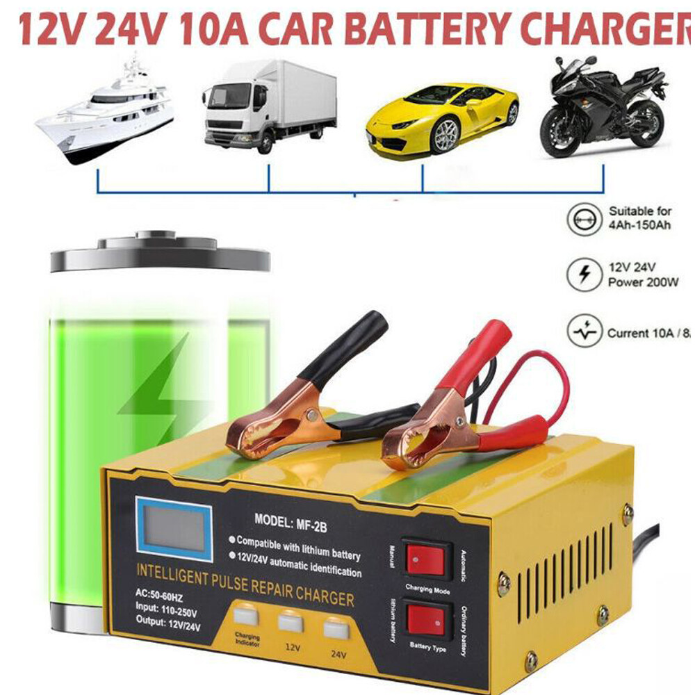 [COD] Japan 180W Car Battery Charger 12V 24V Japan Heavy Duty for ...