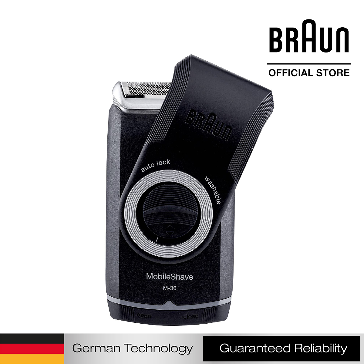 Braun Mobile Shave Battery Powered Pocket Travel Shaver M30 Lazada Ph