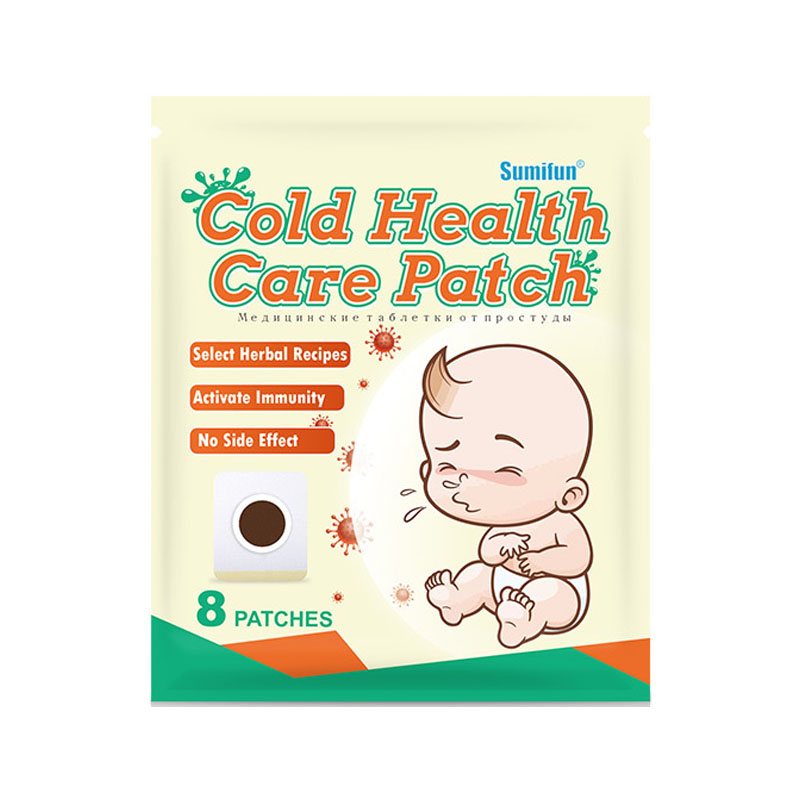 ACE 8pcs/pack No Cough Patch Organic Herbal Cough Relief Patch Colds