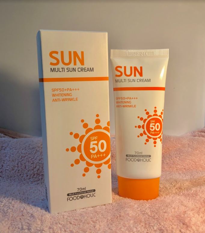 FOODAHOLIC Sunscreen Multi Sun Cream SPF 50+ PA +++ 70ML | Lazada PH