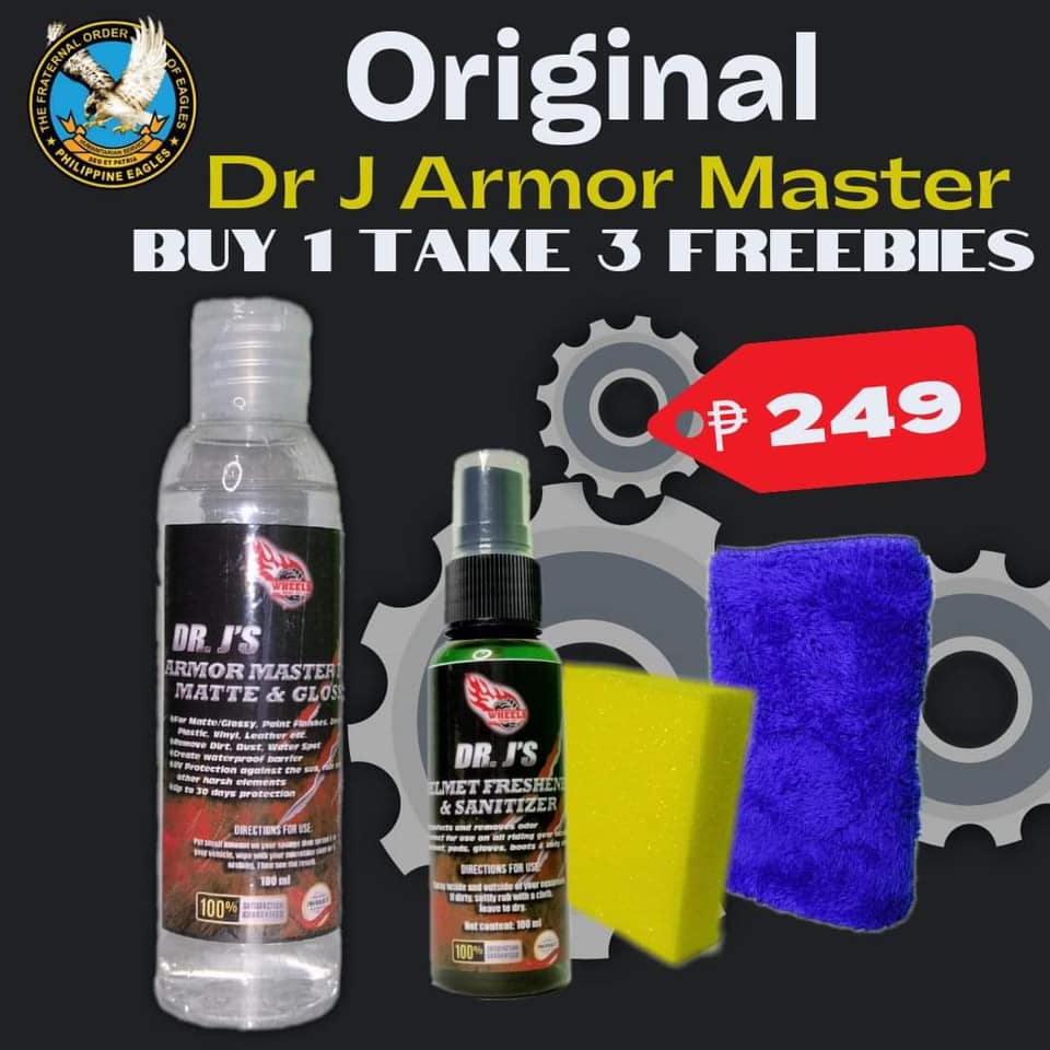 Dr Js Armor Maste Matte and Glossy | Lazada PH