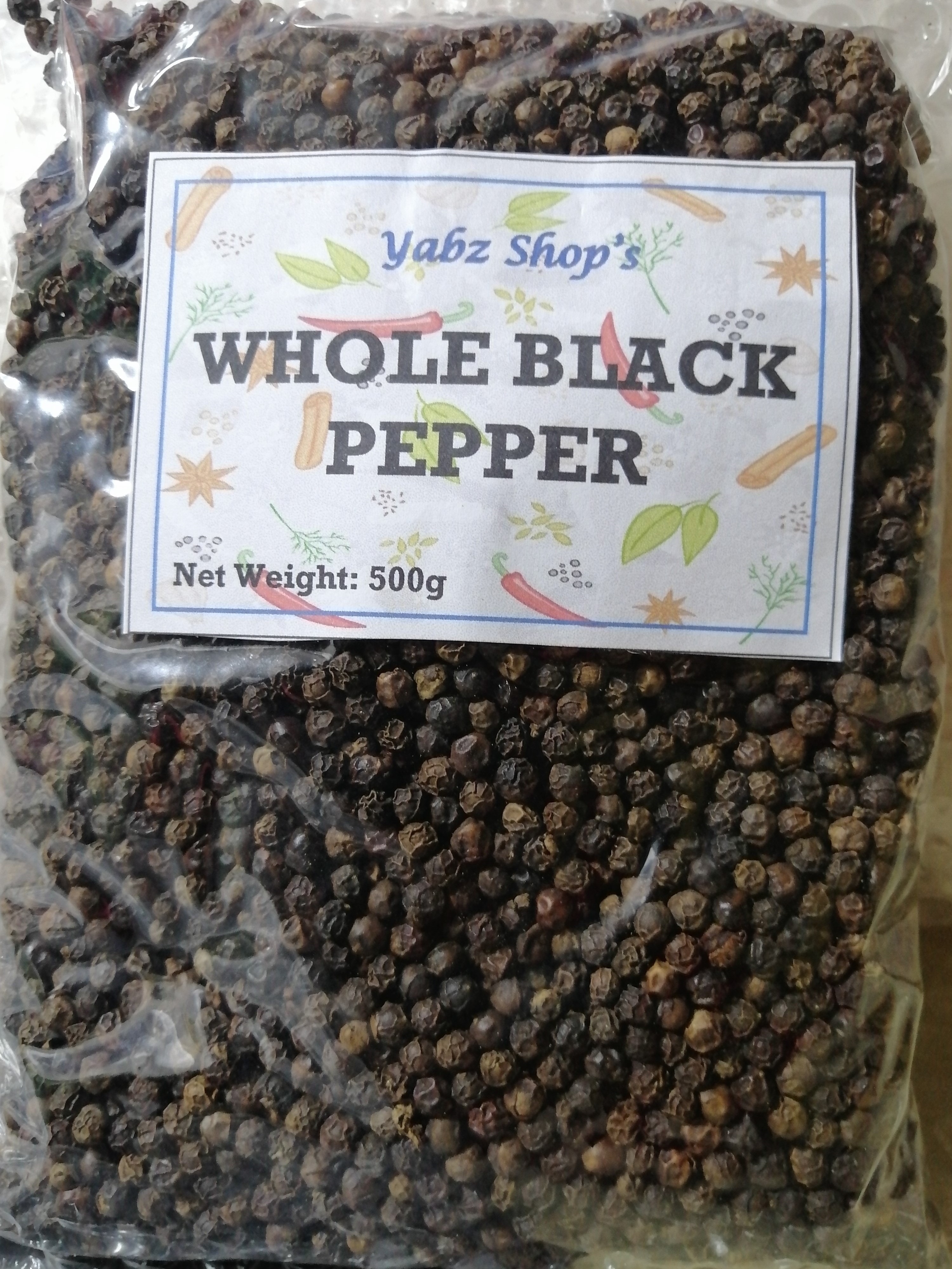 LG Foods Whole Black Pepper – 5lb Bulk Jar – Organic, Gluten Free, Vegan – Restaurant Size