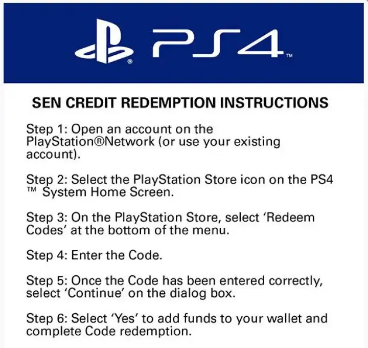 sen playstation store