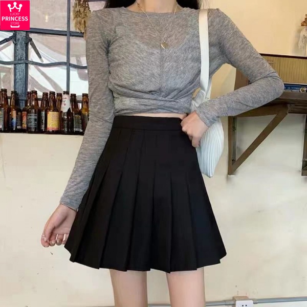 Korean JK Skirt Fashion A-Line Pleated Tennis Skirts wsk004 | Lazada PH