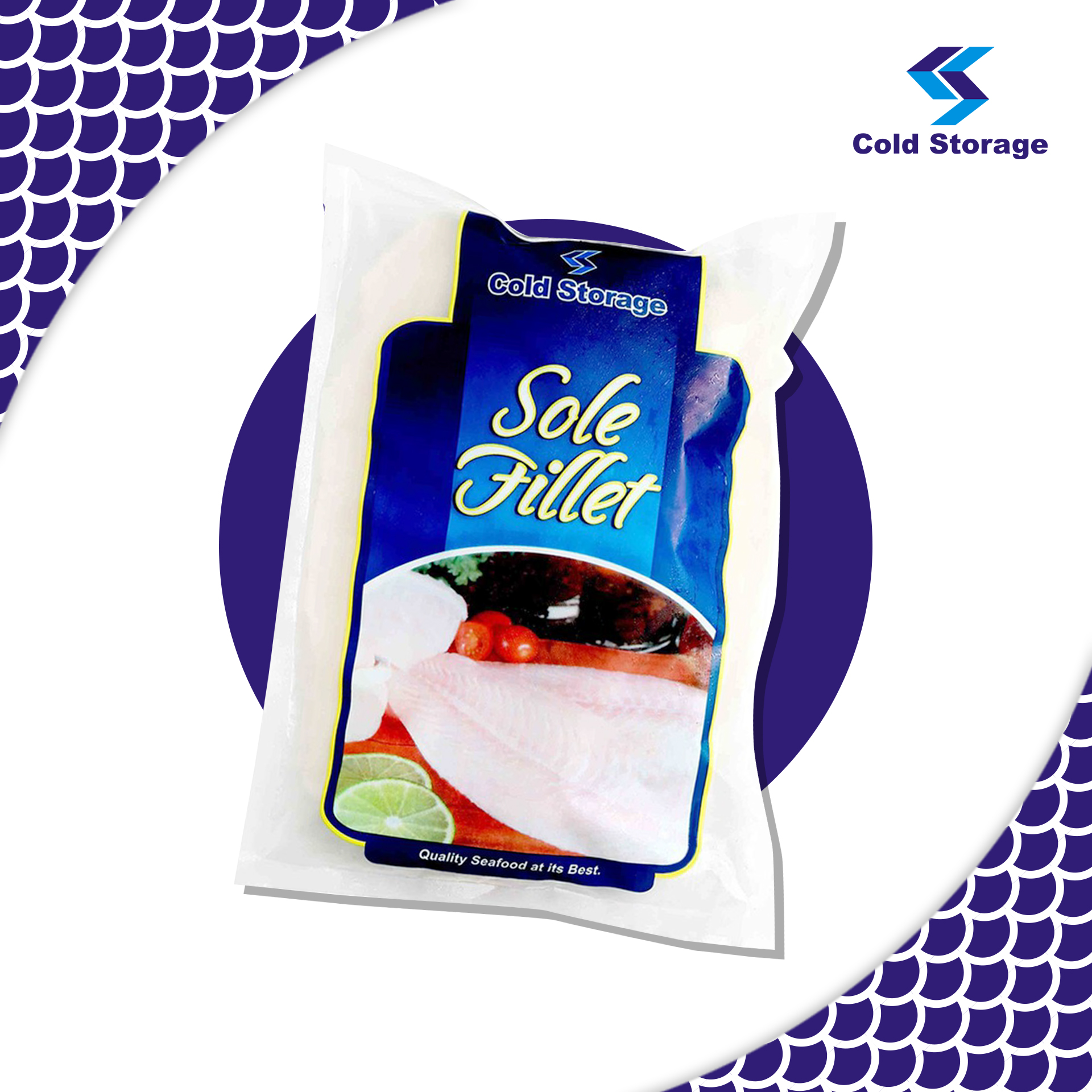 Cold Storage Seafood Frozen Fresh Sole Fish Fillet 1Kg Lazada PH