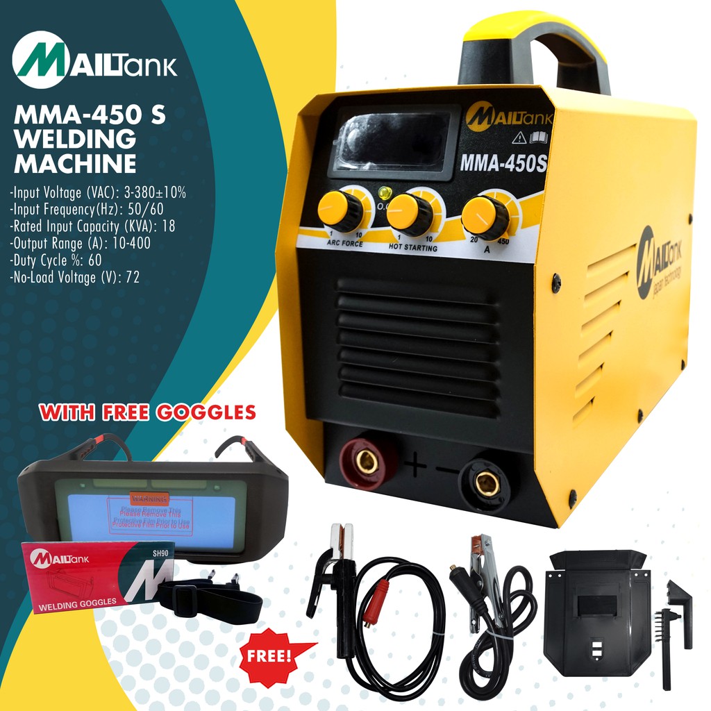 MAILTANK 450AMP INVERTER WELDING MACHINE Lazada PH