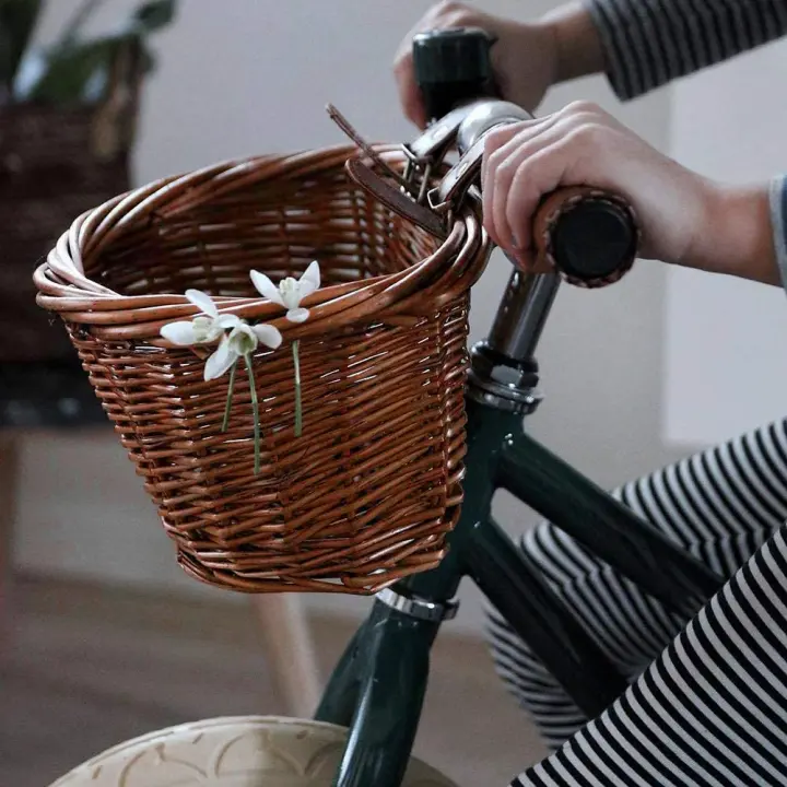 wicker bike basket kids