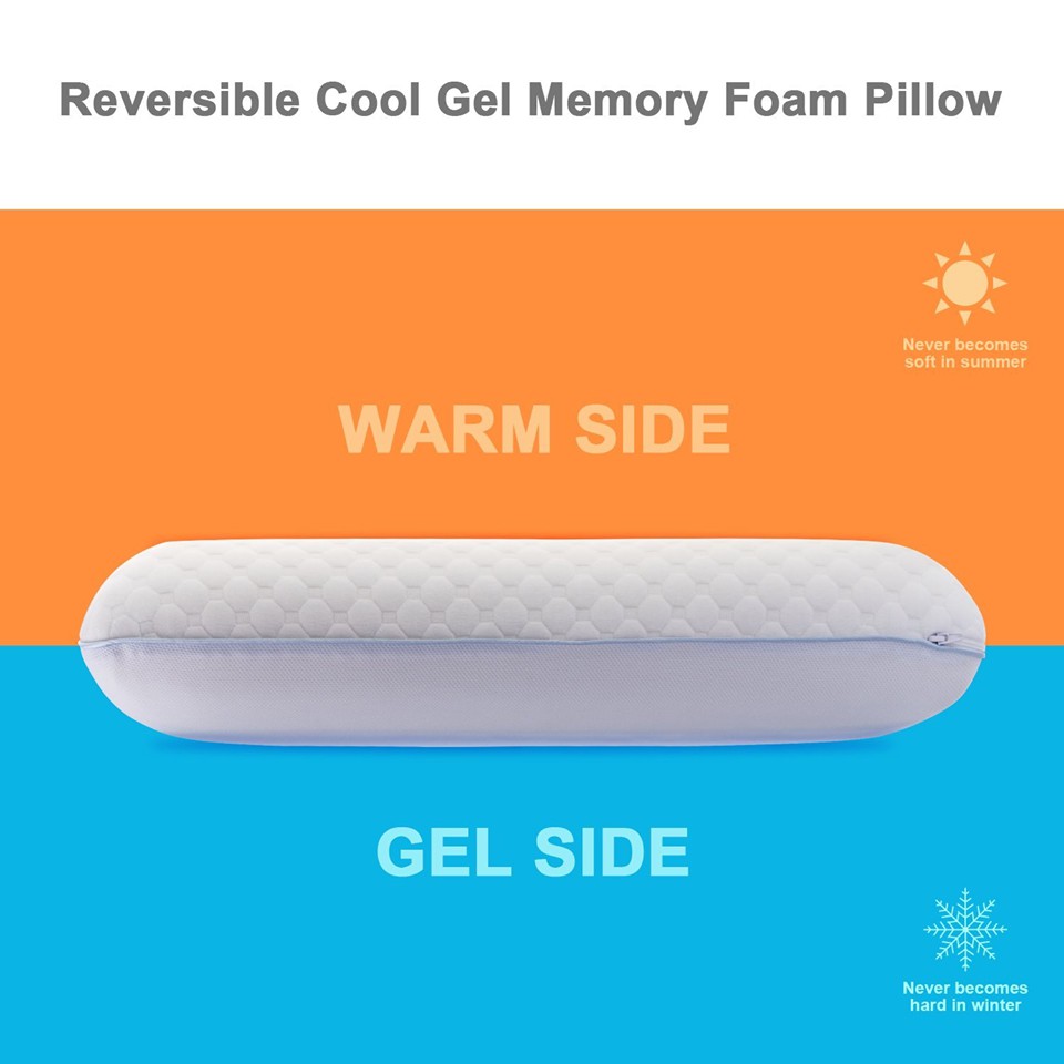 COMFORT LIVING PH Premium Memory Orthopedic Pillow with Cooling Gel.A5s