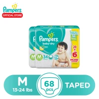pampers medium 34 pcs price