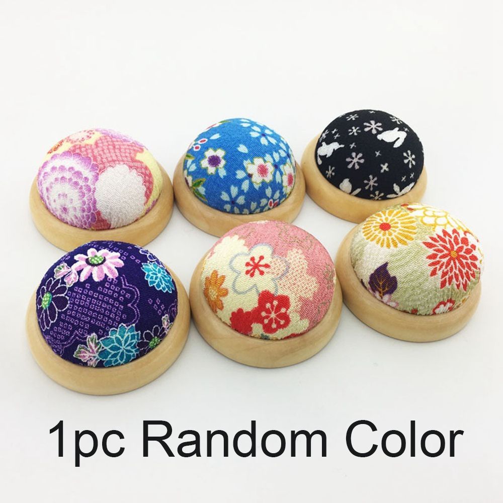 QIAODEN Pincushion For Cross Stitch Ball Shaped Cotton Needlework DIY Craft Sewing Accessories Needle Pillow Needle Holder Pin Cushion