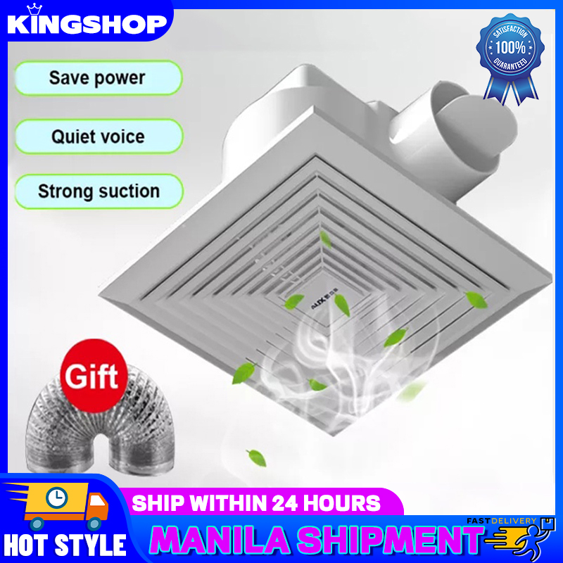 【Original + 24 hours delivery】6/8/9/10/12 Inch Panel Exhaust Fan