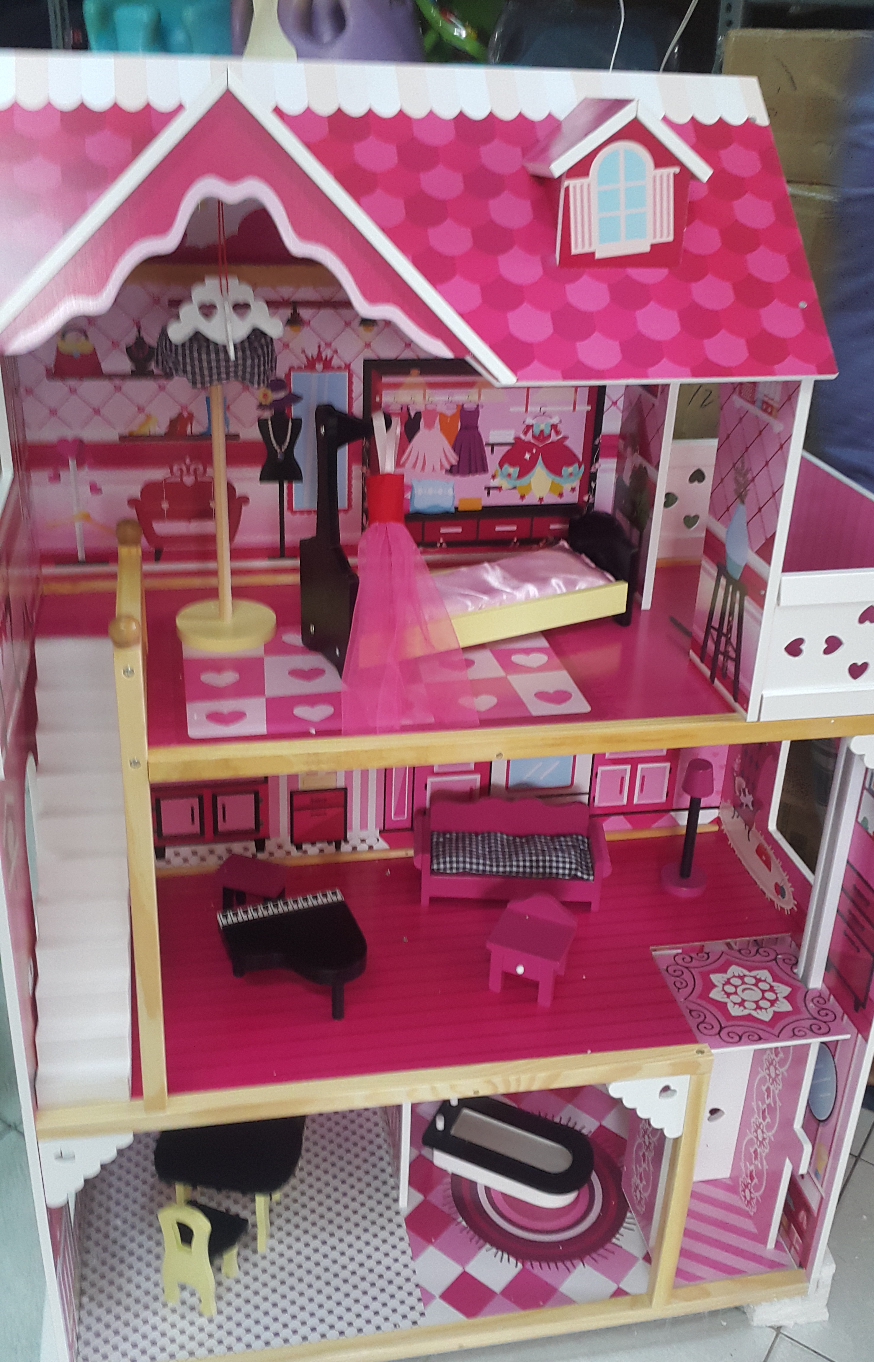 lazada doll house