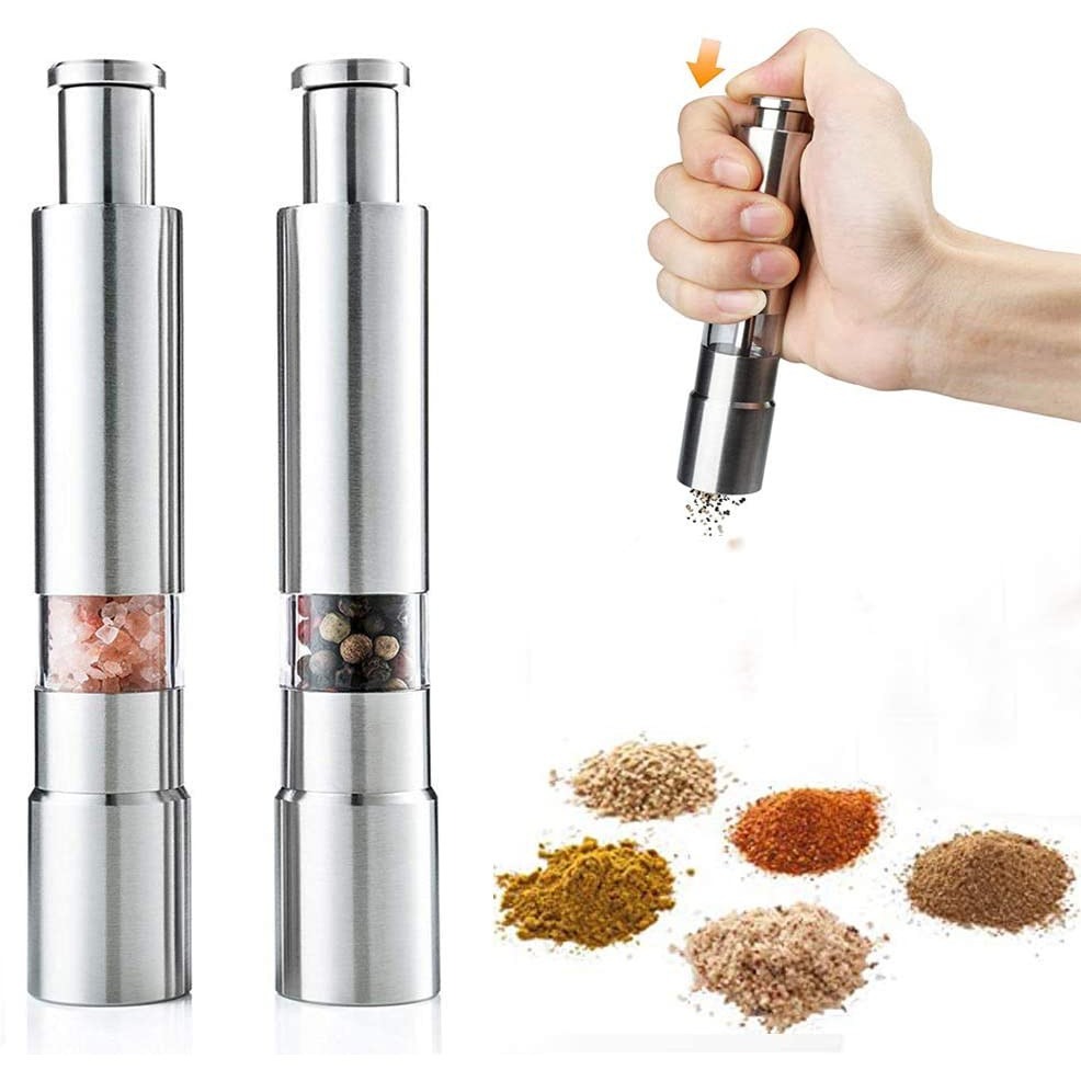 Stainless Steel Salt & Pepper Grinder Kitchen Tool Lazada PH