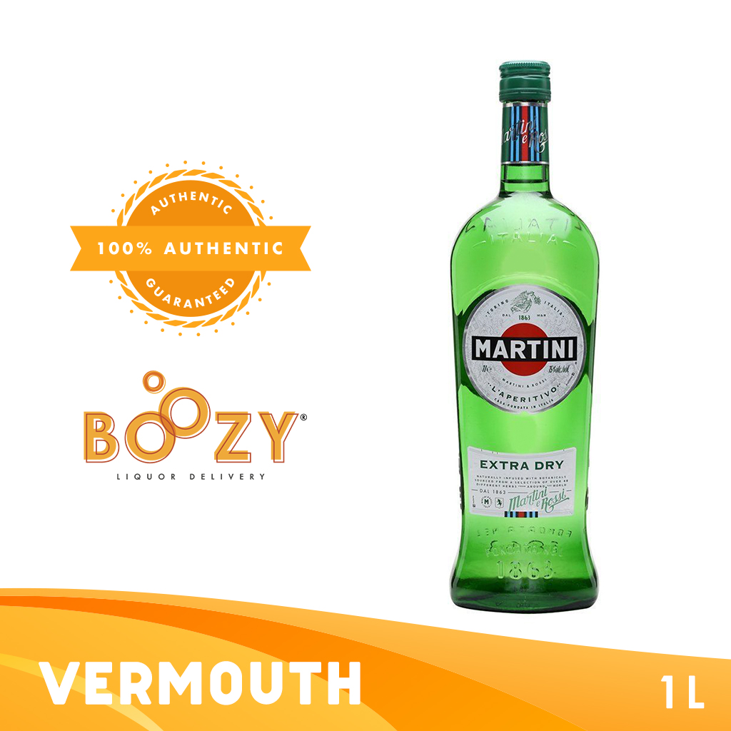 Martini Extra Dry Vermouth 1L Lazada PH