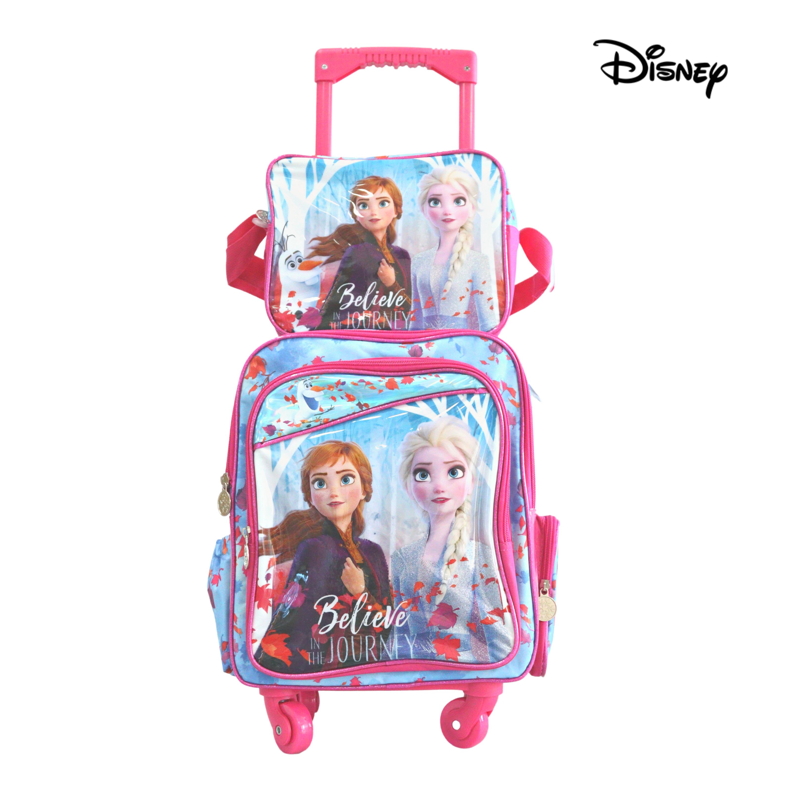 Disney Frozen Elsa and Anna Girls Trolley Bag Set Lazada PH