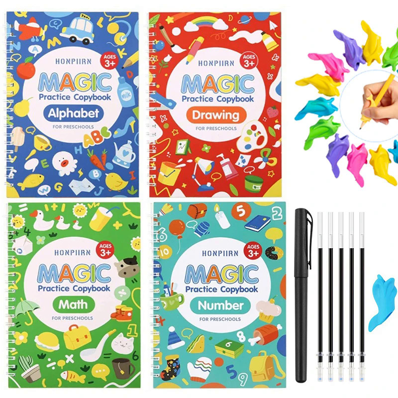 Magical Water Painting Pen Water Floating Doodle Pens Kids Montessori  Drawing Markers Early Education Toys Whiteboard