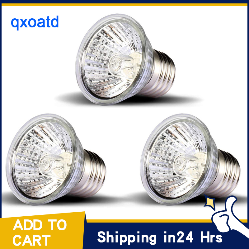 UVA UVB Halogen Basking Heat Lighting Bulb With Adjustable E27 Habitat
