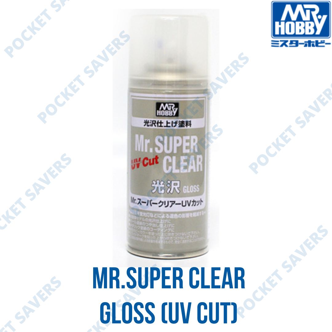 Art Hub - Mr. Hobby UV Cut Super Clear Gloss (Paint Coating Spray)
