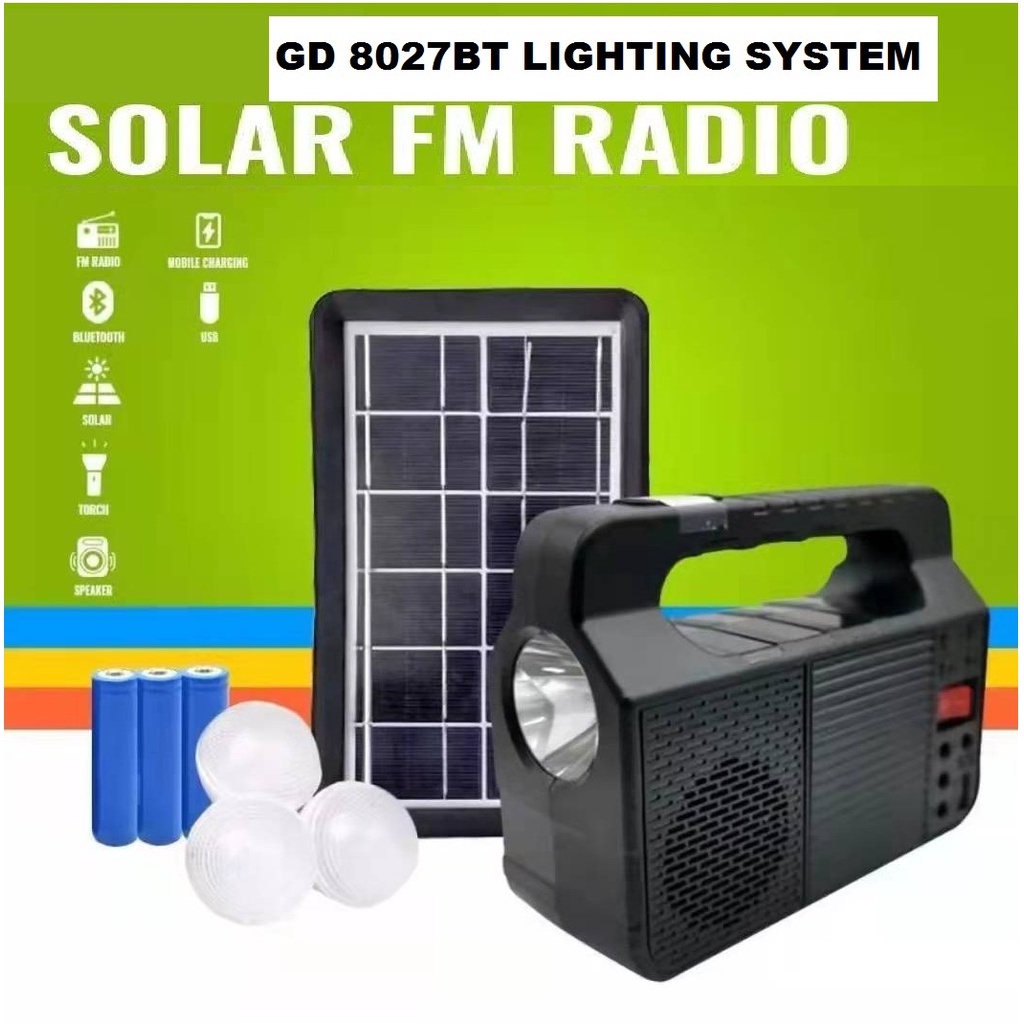 Ulife GD Solar Lighting System GD 8017 Outdoor Sunlight Solar Bulb