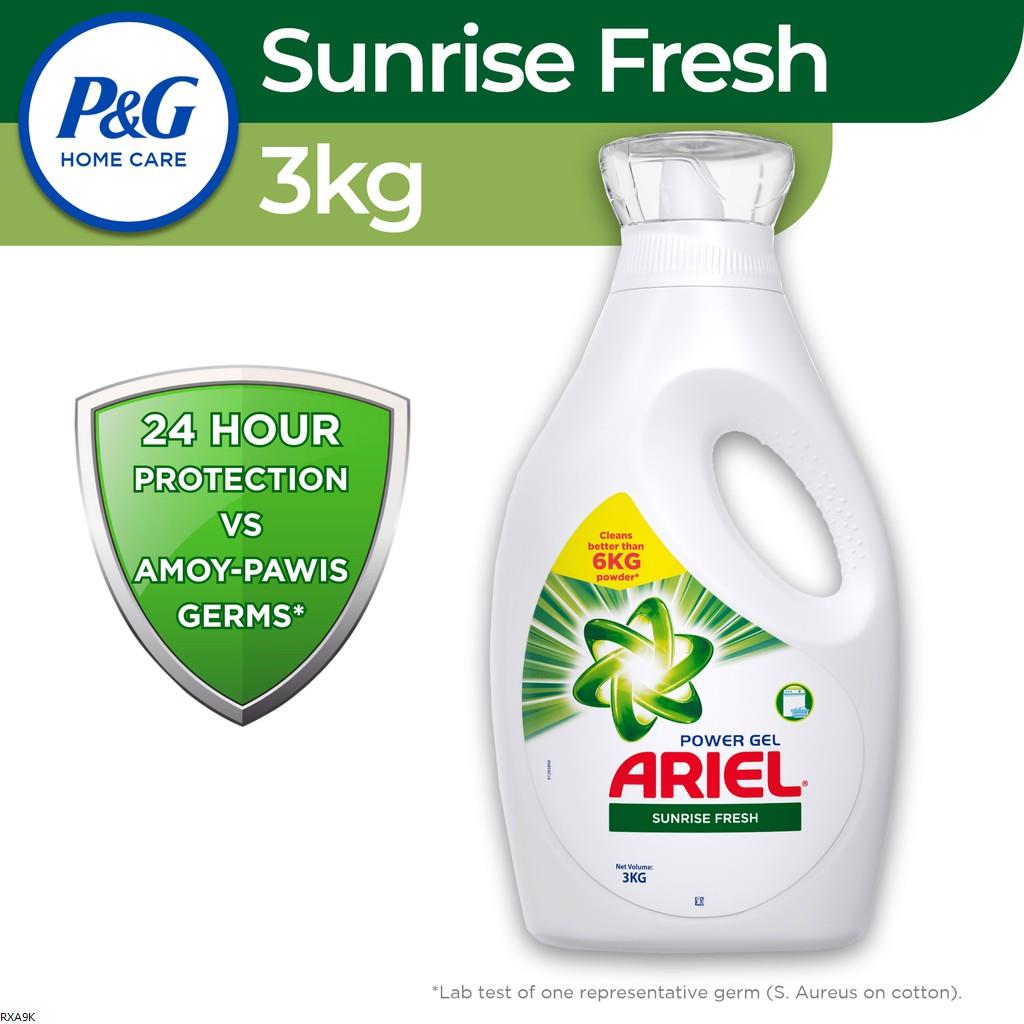 Ariel Liquid Detergent Sunrise Fresh Bottle (3kg) Lazada PH