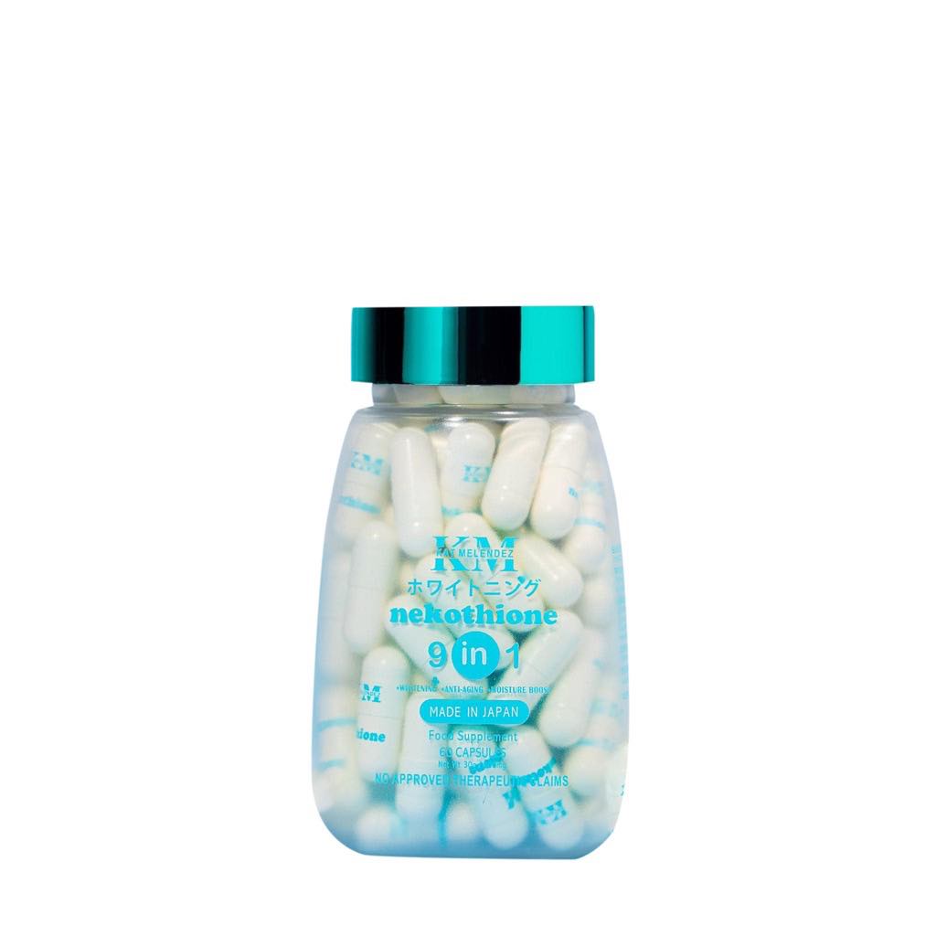 Nekothione 9 in 1 Glutathione 500mg Made in Japan 60 Capsules Nekothione  By: Kath Melendez Anti-Aging Moisture Boost Capsules Her Skin Fda Approved  Gluta Capsules - Lazada