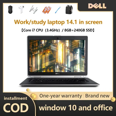 【Windows10/office+One year warranty+12 free gifts】laptop brand new I Built in camera I Third generation I Core i5 I 8GB RAM I 480GB SSD I Suitable for online education / learning / Office