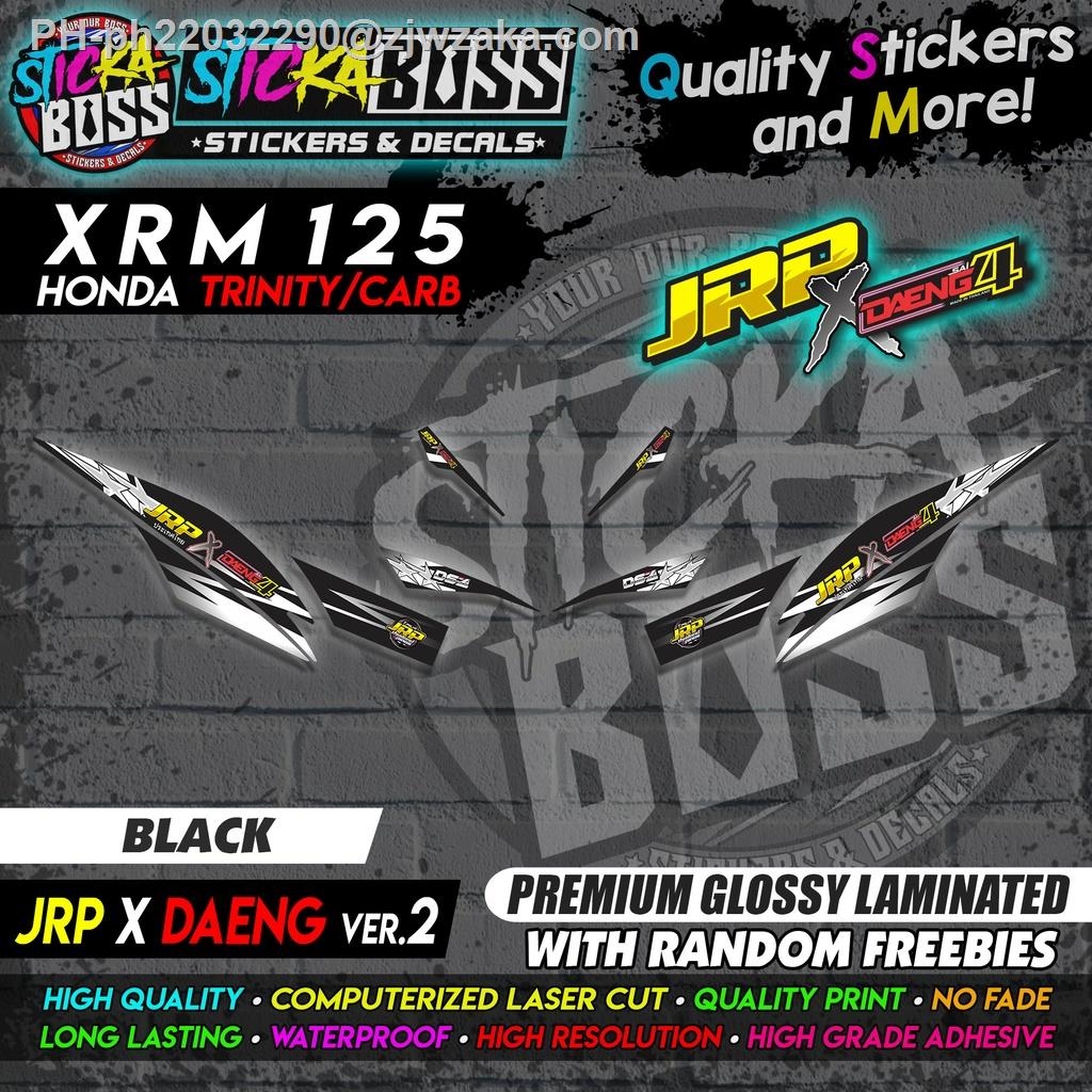 honda accessories Honda XRM 125 Trinity Carb Decals - (JRP x DAENG VER ...