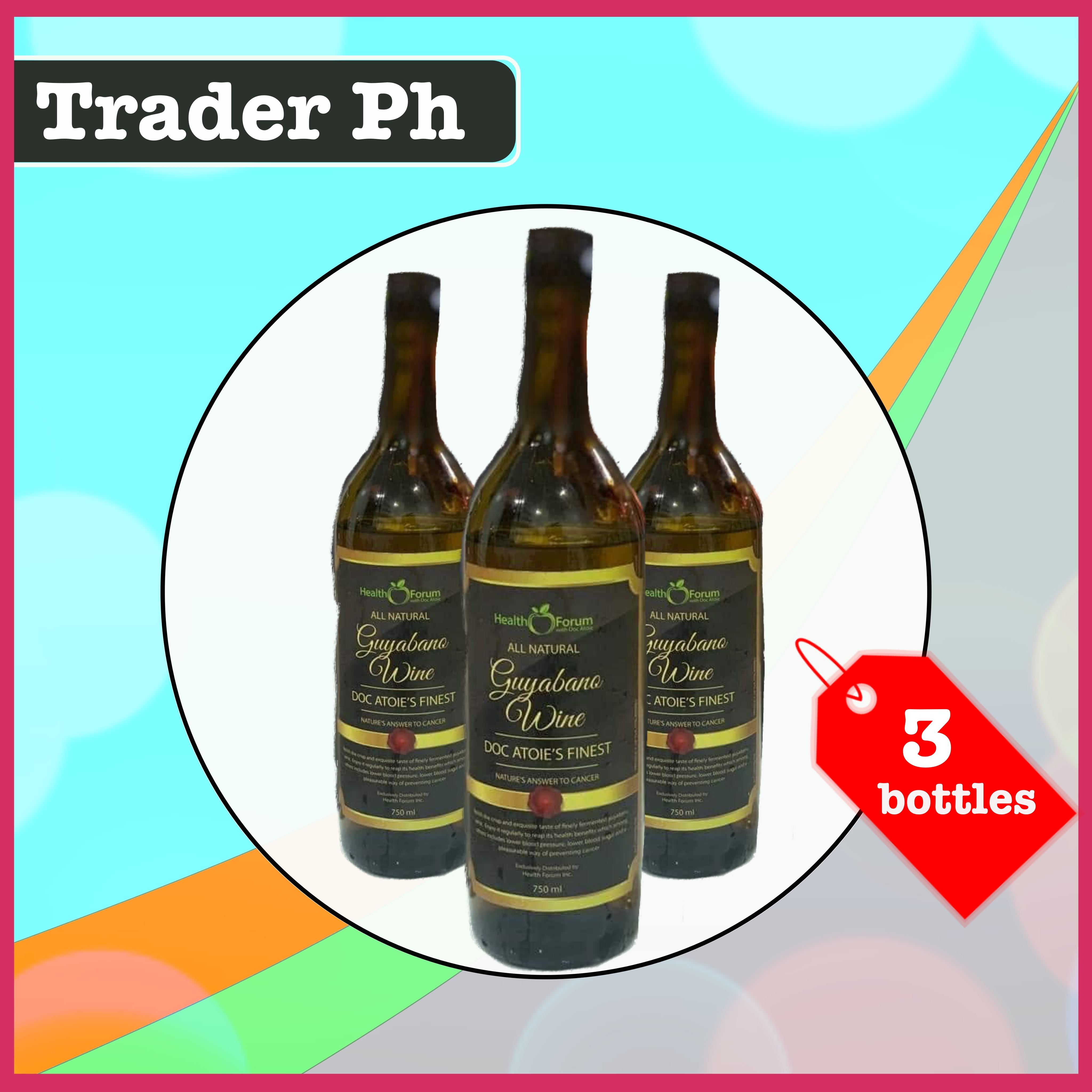 Zynergia Guyabano Wine By Doc Atoie 750ml L Pack Of 3 Bottles Lazada Ph