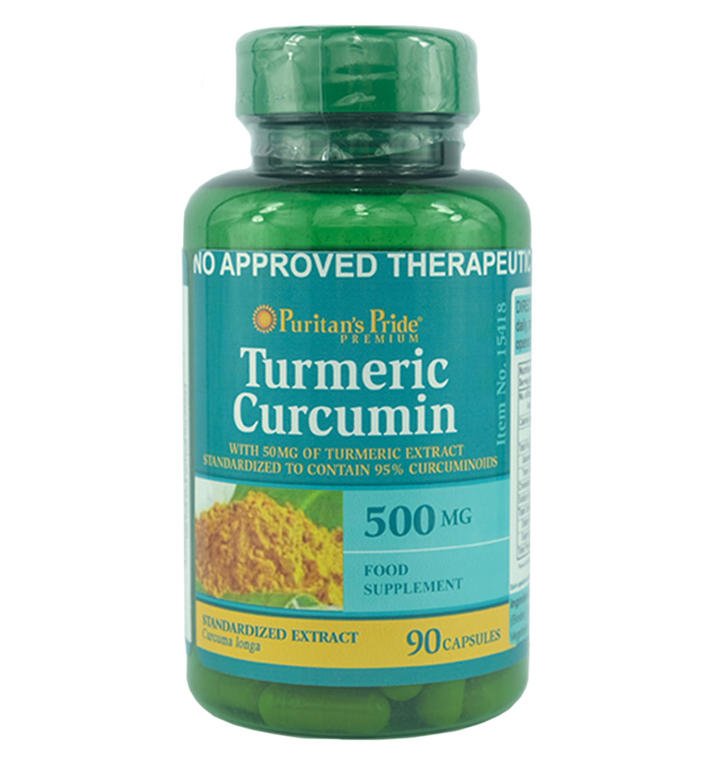 Puritan's Pride Turmeric Curcumin 500mg x 90 capsules review and price