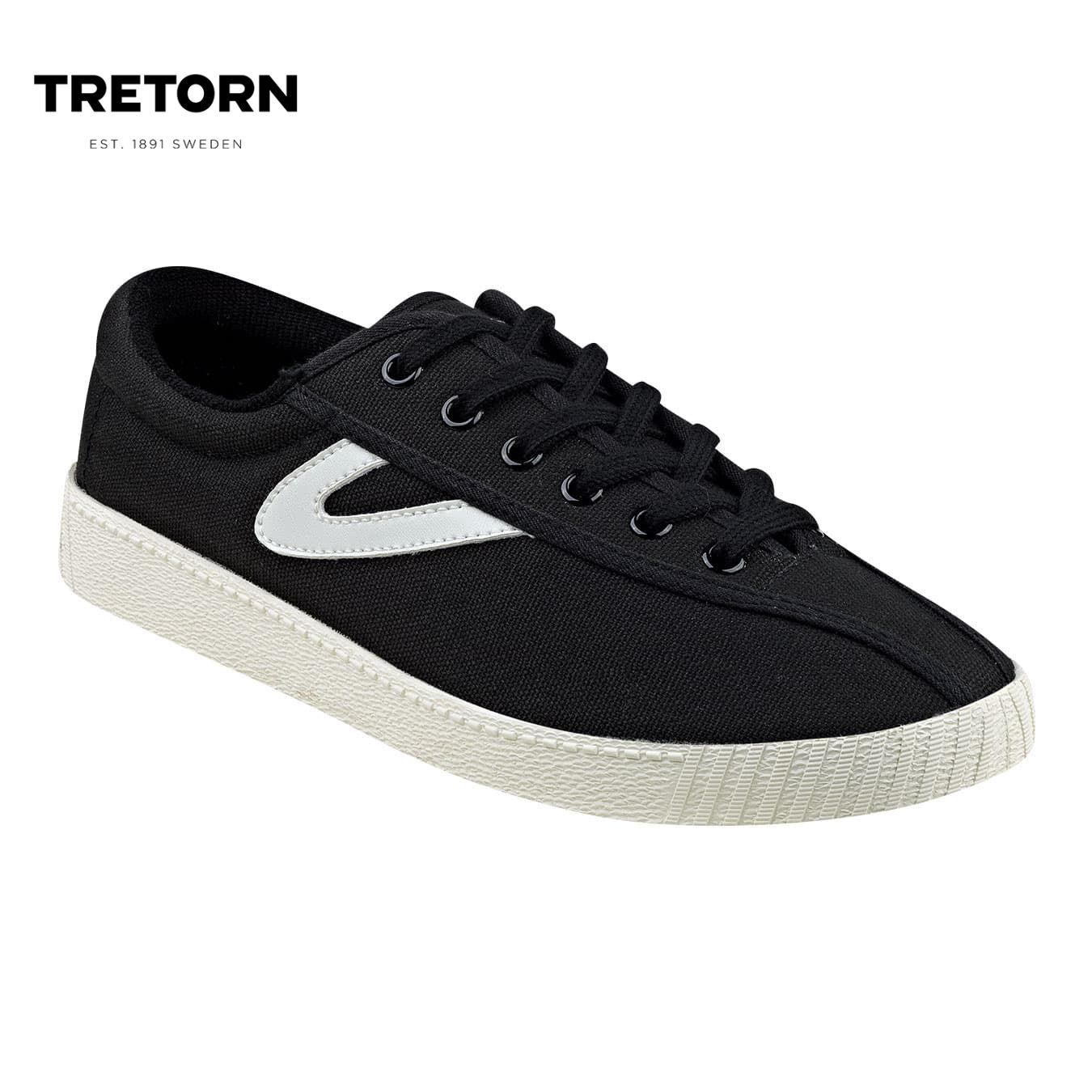 black tretorn shoes