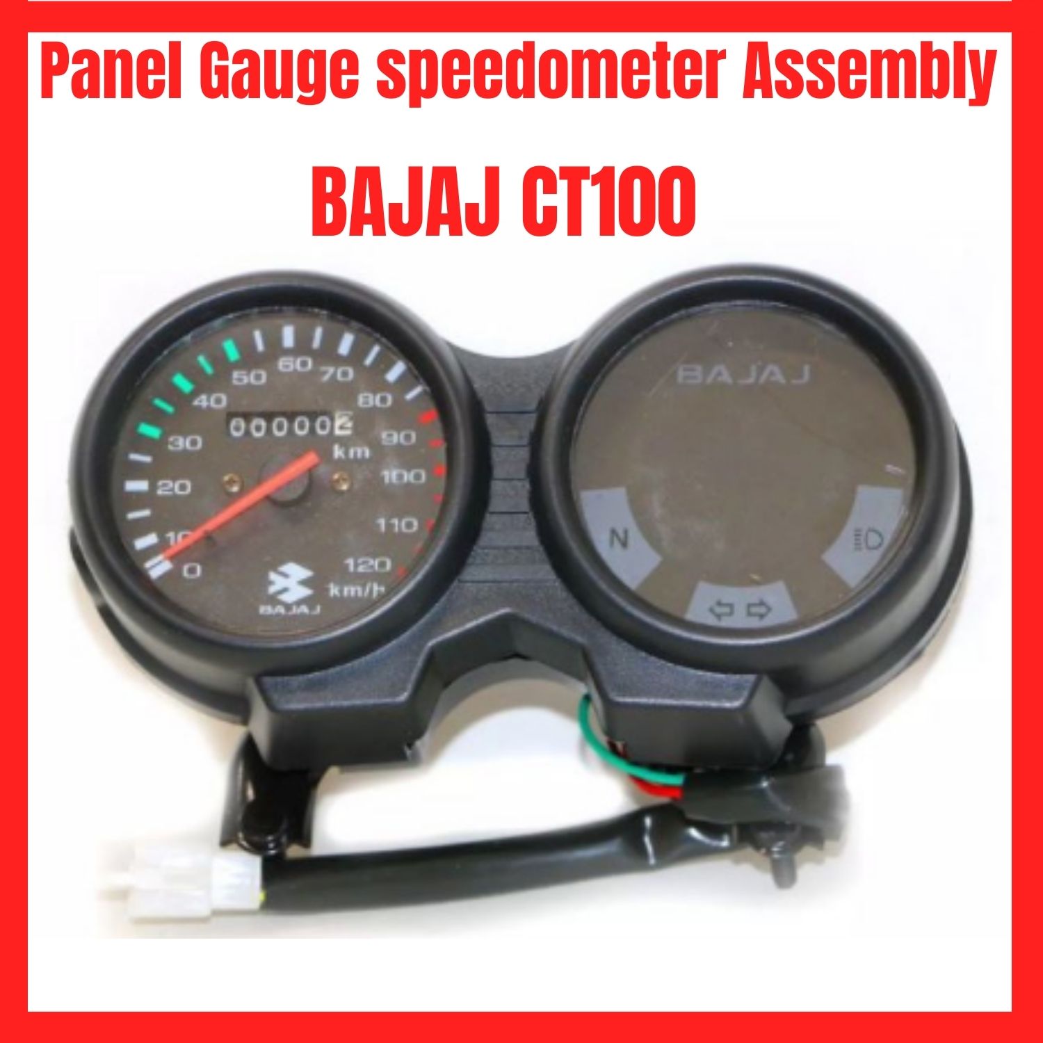 SPEEDOMETER ASSY BAJAJ CT100 Panel Speedometer Assembly Gauge Lazada PH