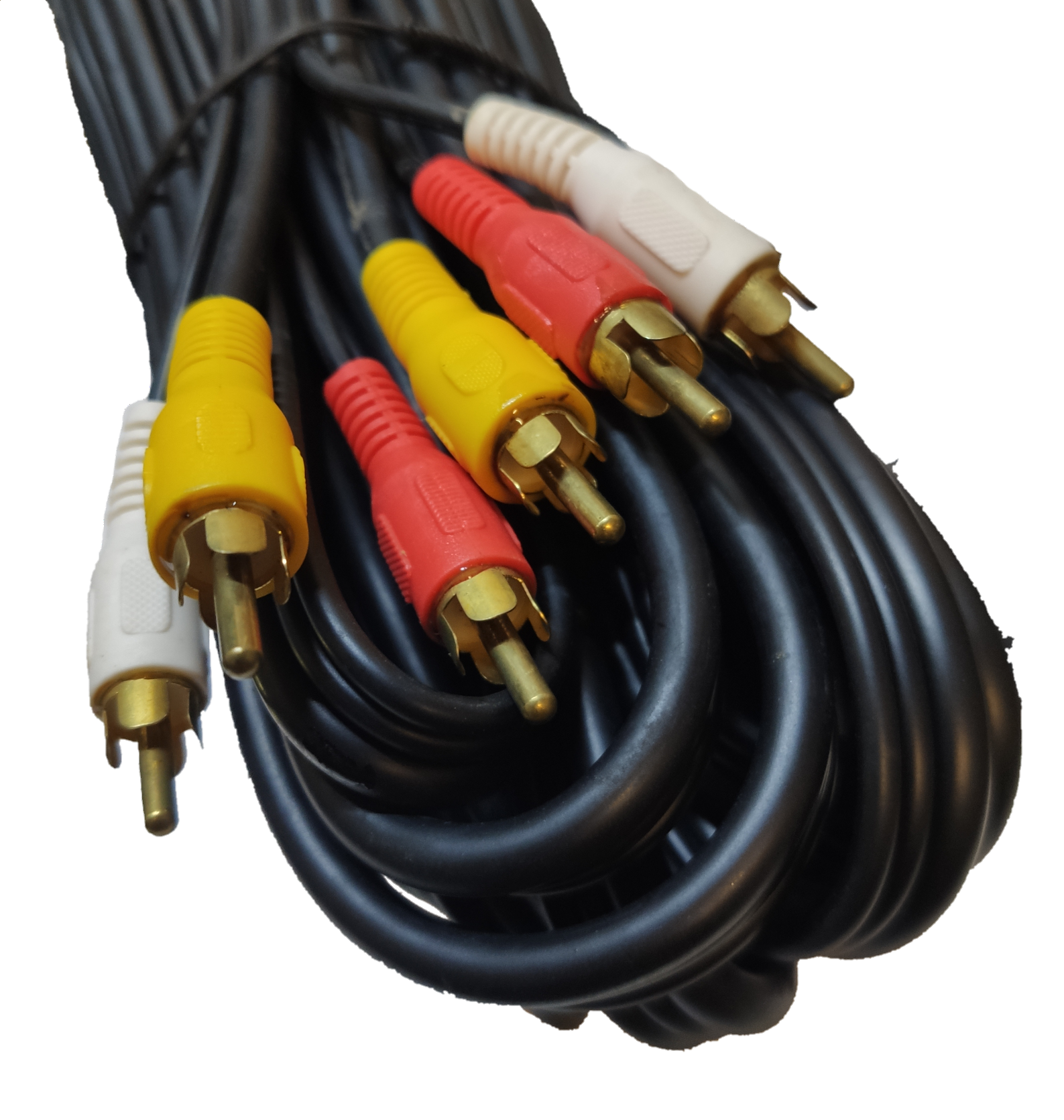 RCA Cord 3 Meters 3X3, RCA 3X3 Yellow, Red, White, RCA Cord 3 Meters