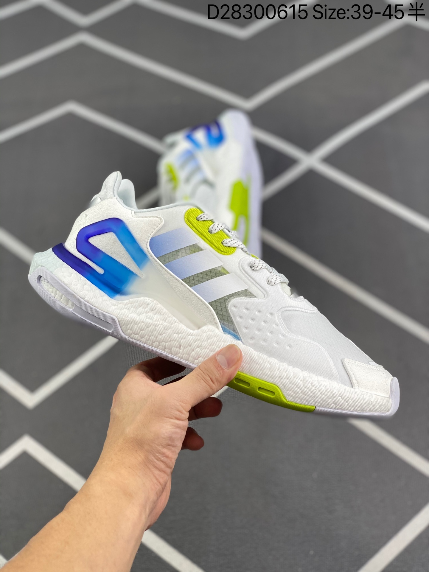 adidas Originals 2020 Day Jogger Boost"White/Green/Yellow"100% Original flagship store Adidas Shoes sale authentic original for men women new arrival casual shoes 2022 fashion rubber breathable on sale design summer train