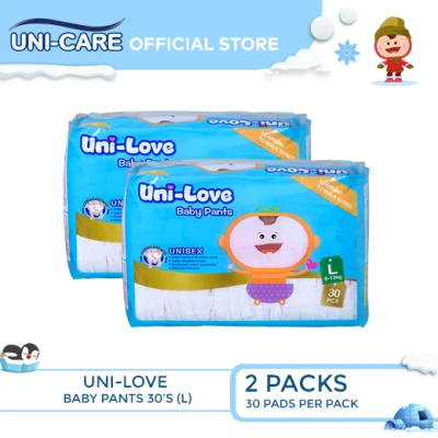 UniLove Baby Pants 30's (Large) Pack of 2