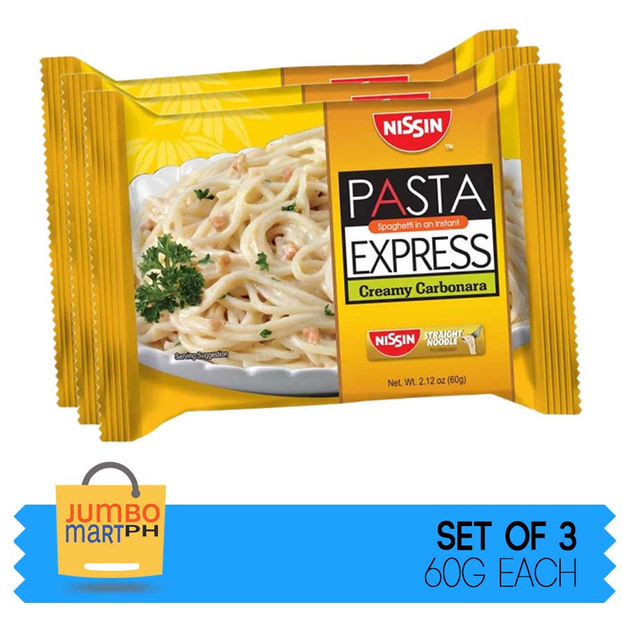 Nissins Pasta Express Sweet Filipino Style Spaghetti 60 Gm X Pc Nissin