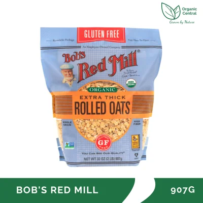 Bob's Red Mill Gluten Free Organic Extra Thick Rolled Oats 907g