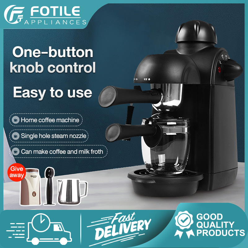 Fotile Coffee Machine Automatic Fresh Brew Coffee Machine Fresh Coffee Maker Modelcoffee Maker With Grinder Includes Coffee Grinder Lazada Ph