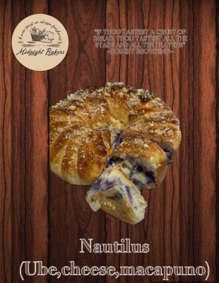 Nautilus (Ube Macapuno Cheese)