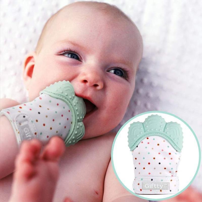baby mitten teether