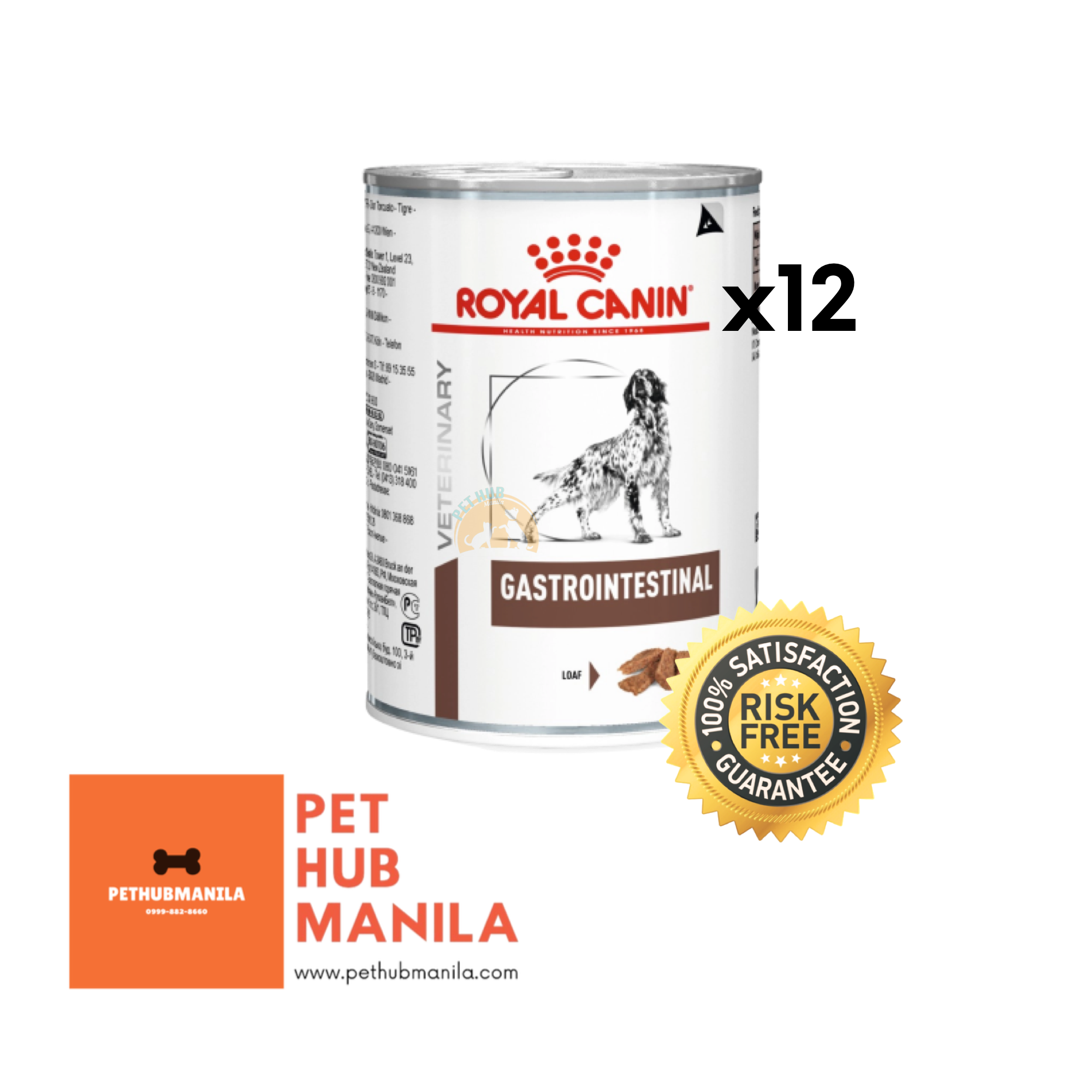 Royal Canin Gastrointestinal Wet Dog Food 400g (x12 Cans) Lazada PH