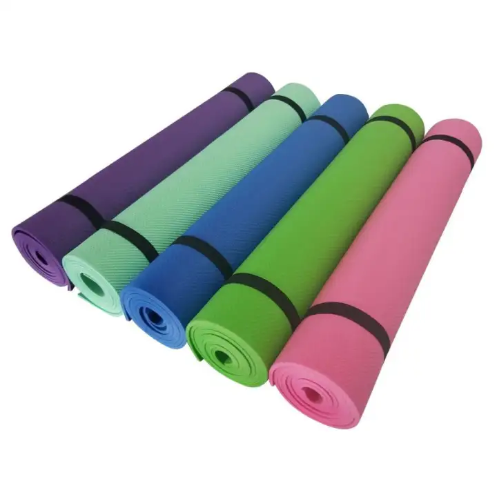 High Quality Yoga Mat 68x24 Assorte Color W Free Sports Bra