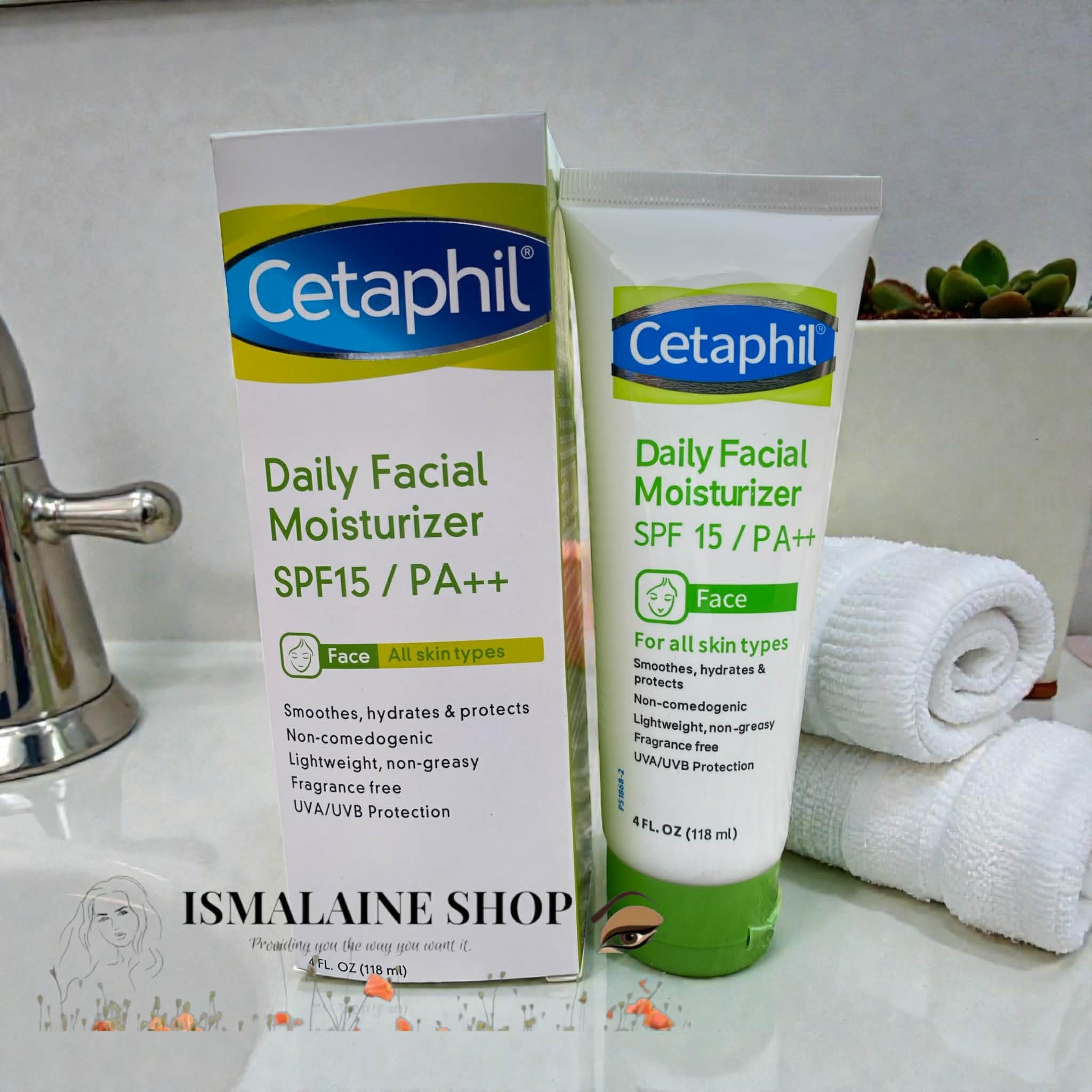Cetaphil Daily Facial Moisturizer SPF15/PA ++ 118mL | Lazada 