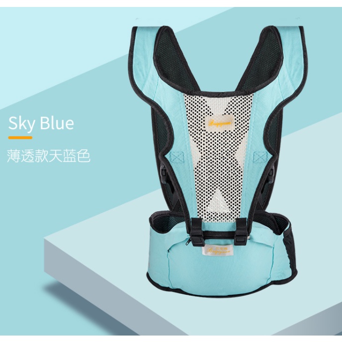 Full Season Ergonomic Baby Carrier Infant Kid Hipseat Sling Front Facing Wrap Carrier Baby