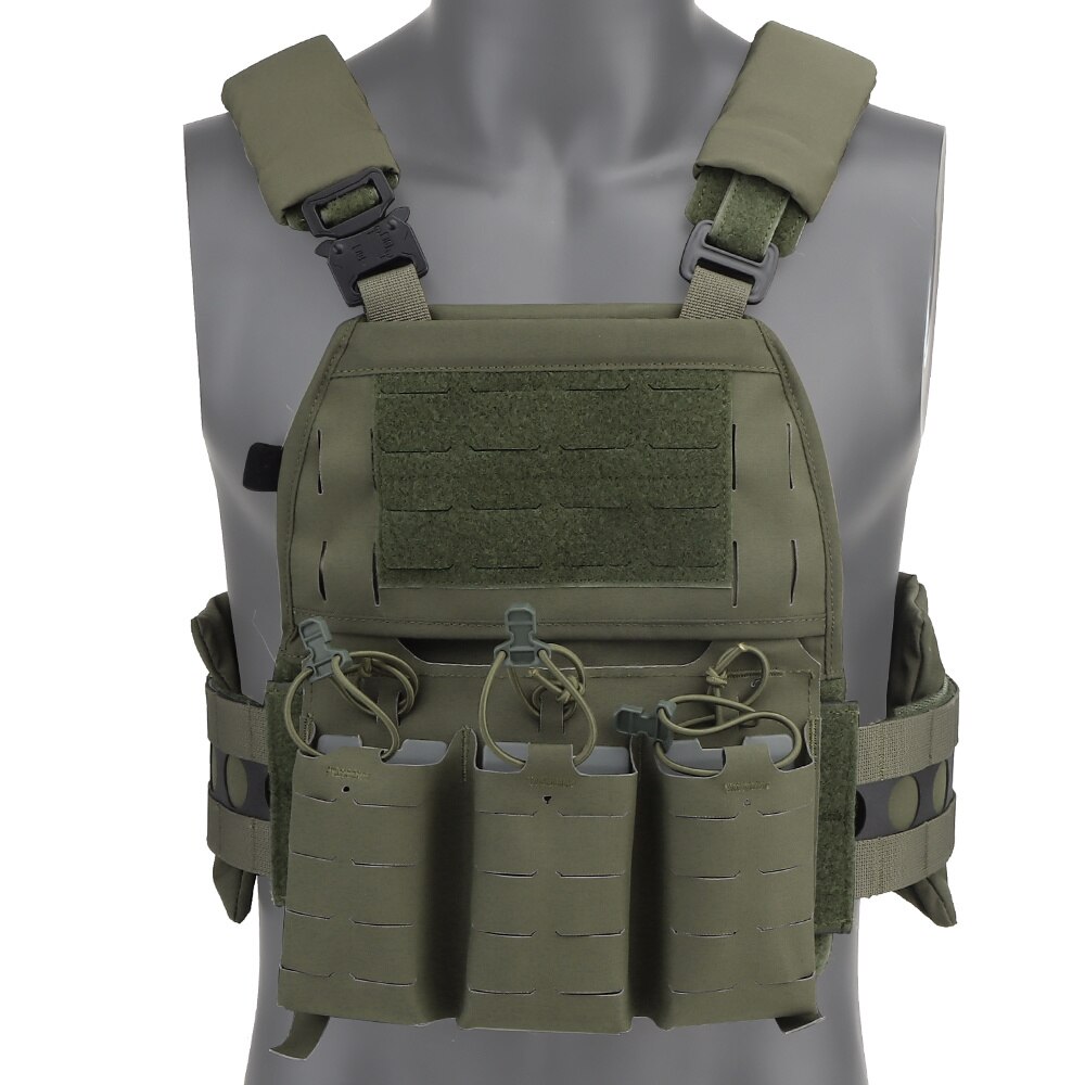 Tactical FCPC V5 Plate Carrier Vest QD Cummerbund Padded Shoulder Strap ...