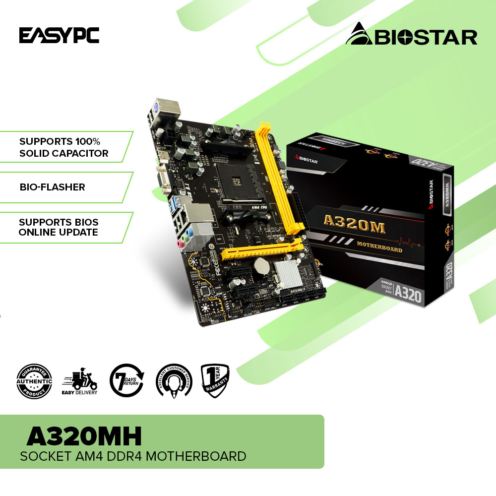 Amd Ryzen Biostar A320mh Price Amd Biostar A320mh Compatible Cpu