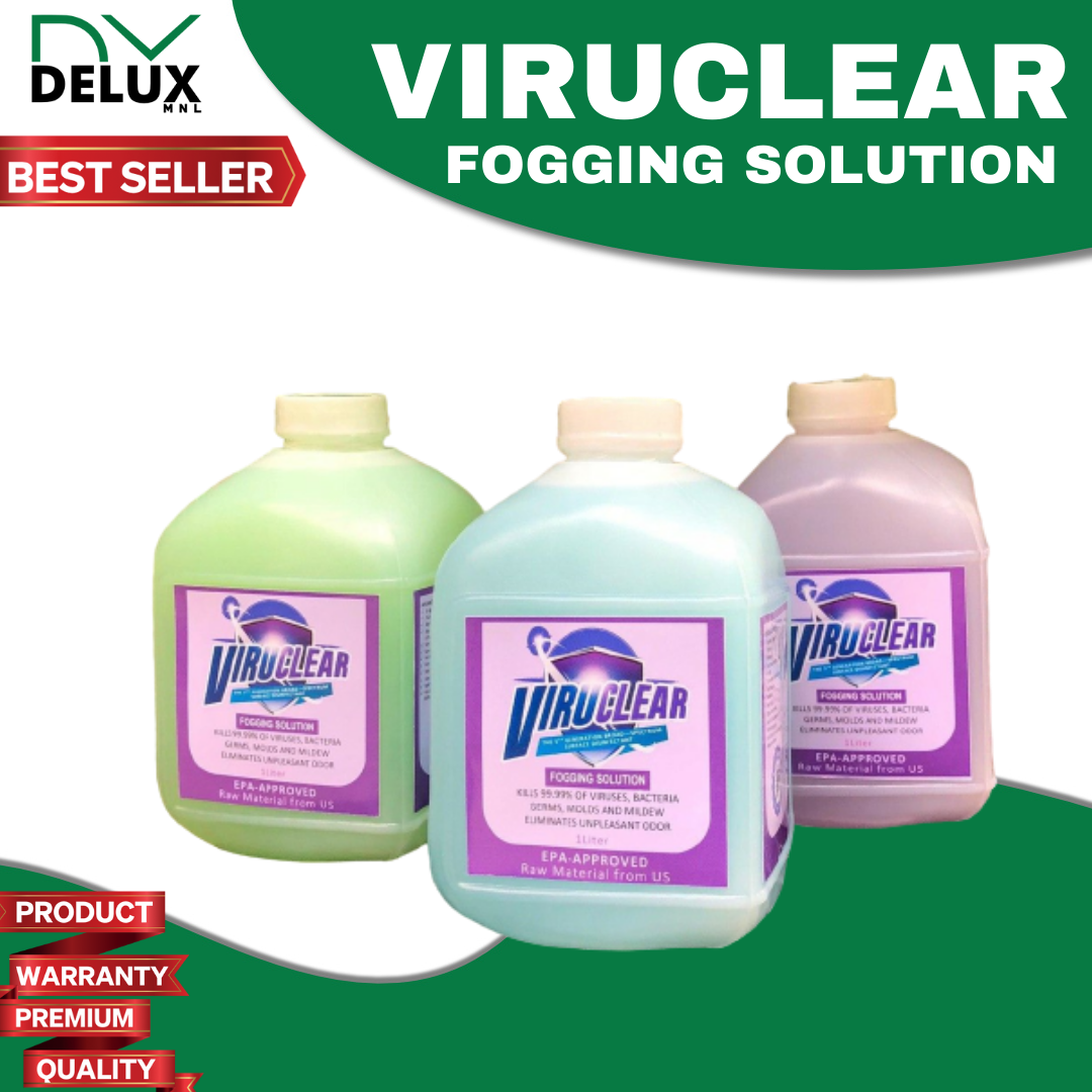 1 DAY SALE!!! 1 Liter Viruclear Fogging Solution Fog Machine Solution