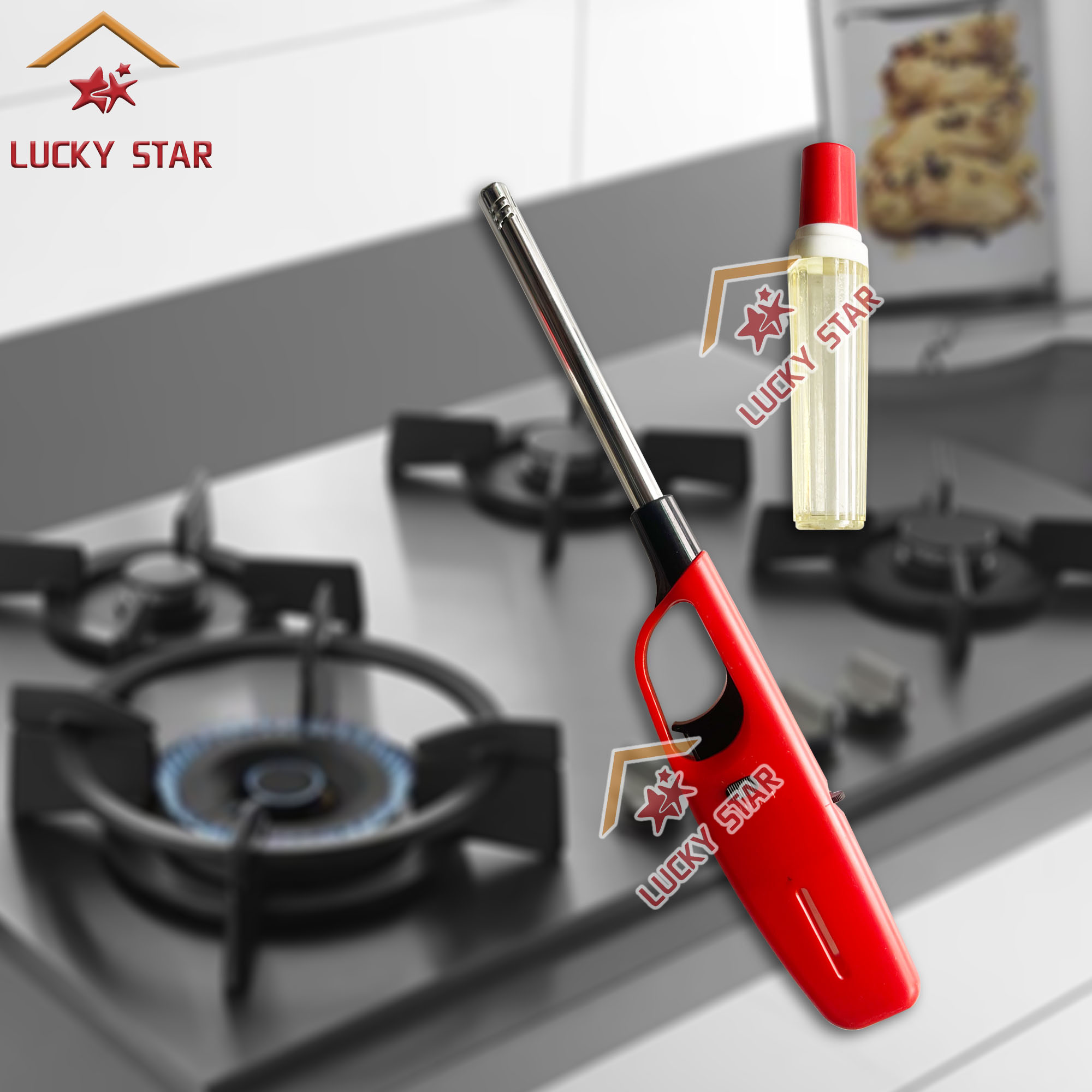 Lighter With Gas / Utility Lighter/ Gas Lighter / Igniter For Gas Stove