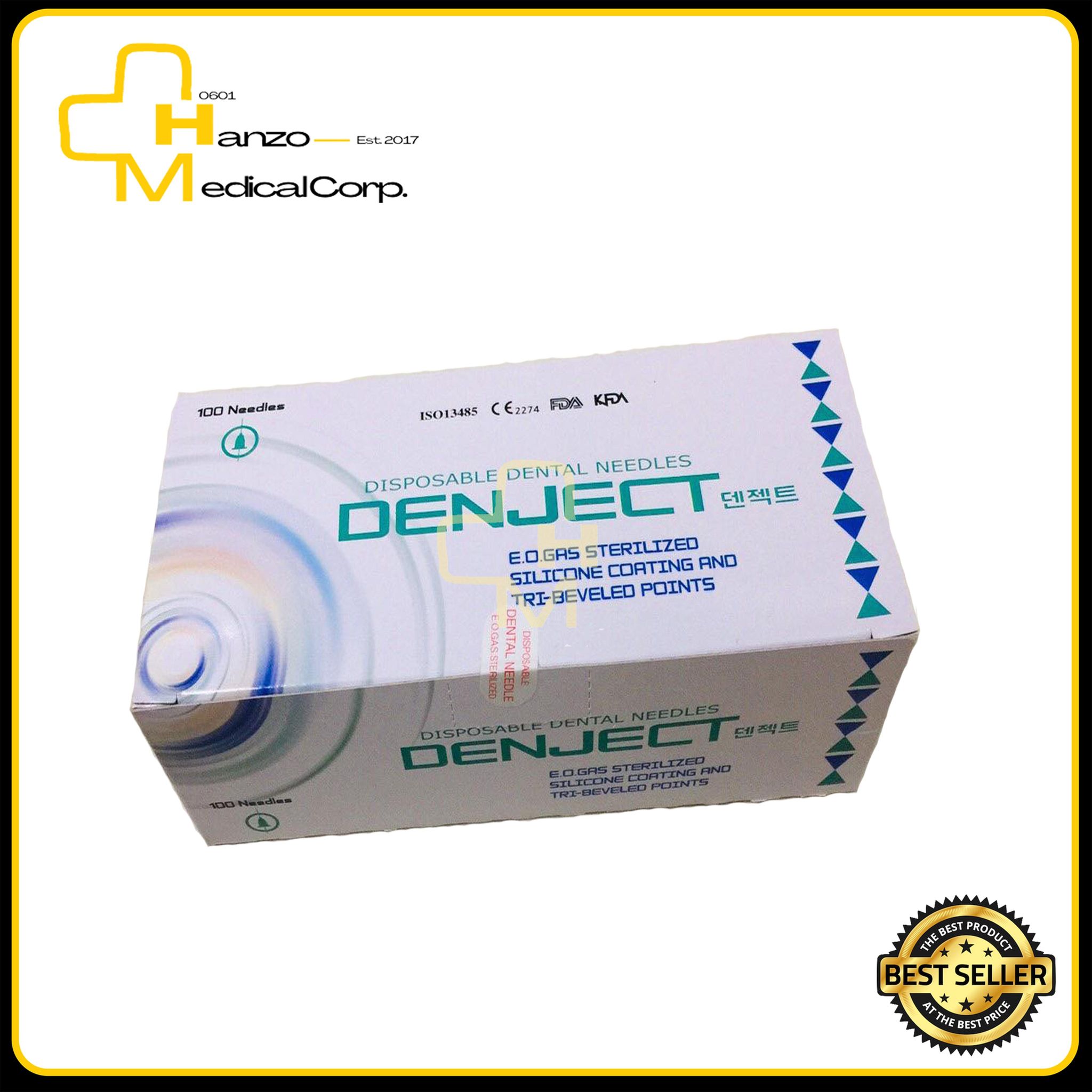 DENJECT DISPOSABLE DENTAL NEEDLE G.27 Lazada PH