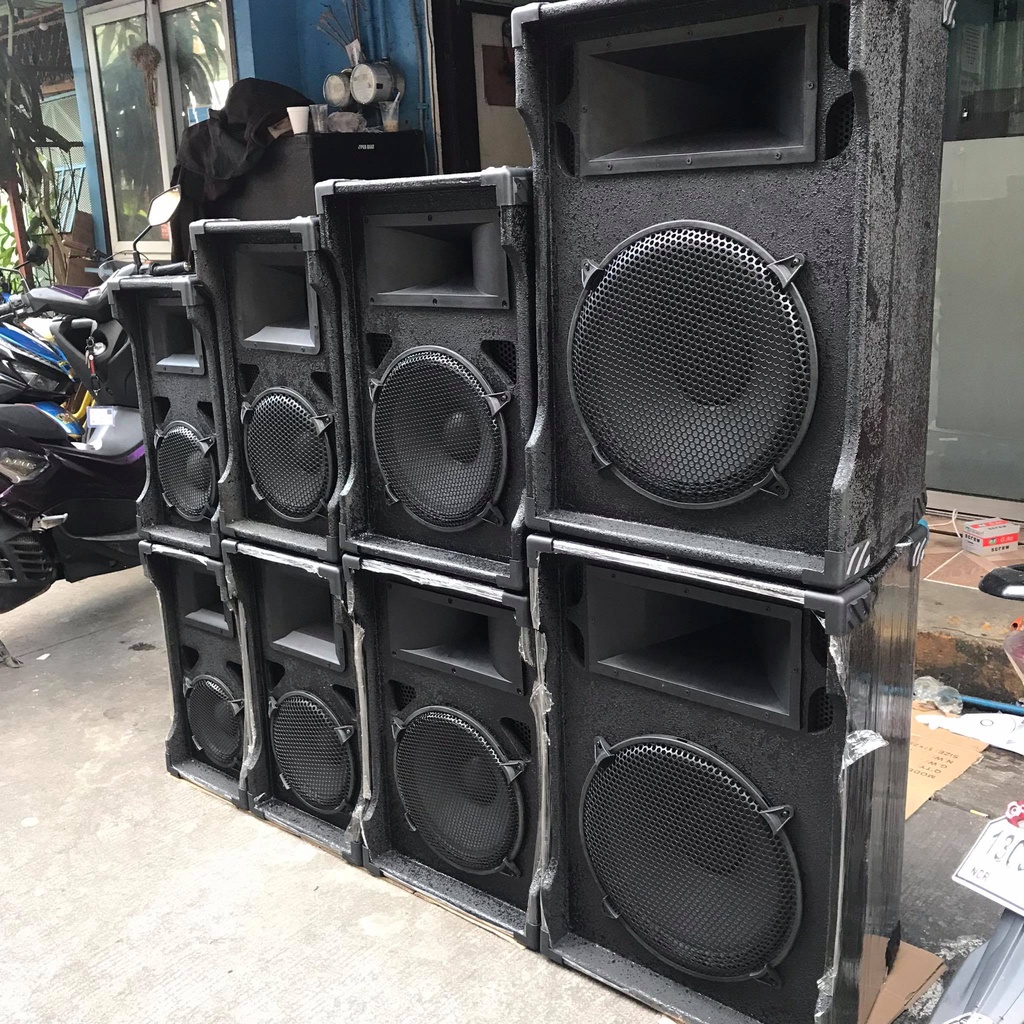 2 Way Speaker Box Set Blast speaker D8 / D10 / D12 / D15 Mortar