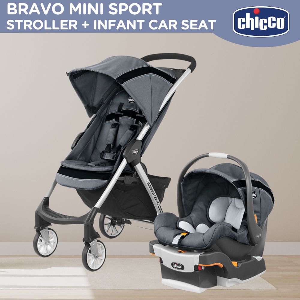 Infant Car Seat Stroller Chicco Bravo Fold Chicco Mini Bravo Sport